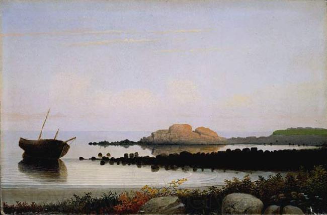 Fitz Hugh Lane Brace's Rock, Eastern Point, Gloucester, Massachusetts.